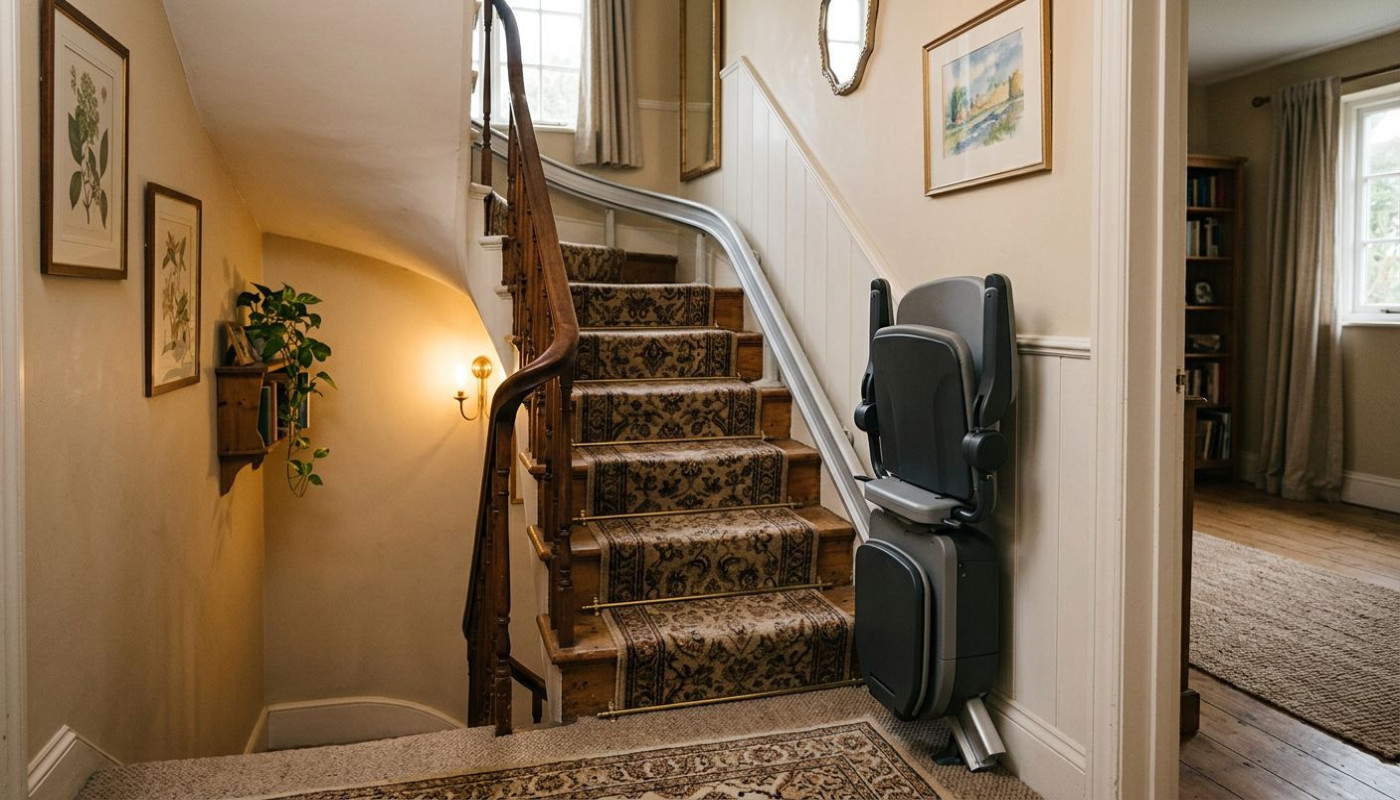 Comment optimiser l'espace chez soi pour un monte-escalier ?